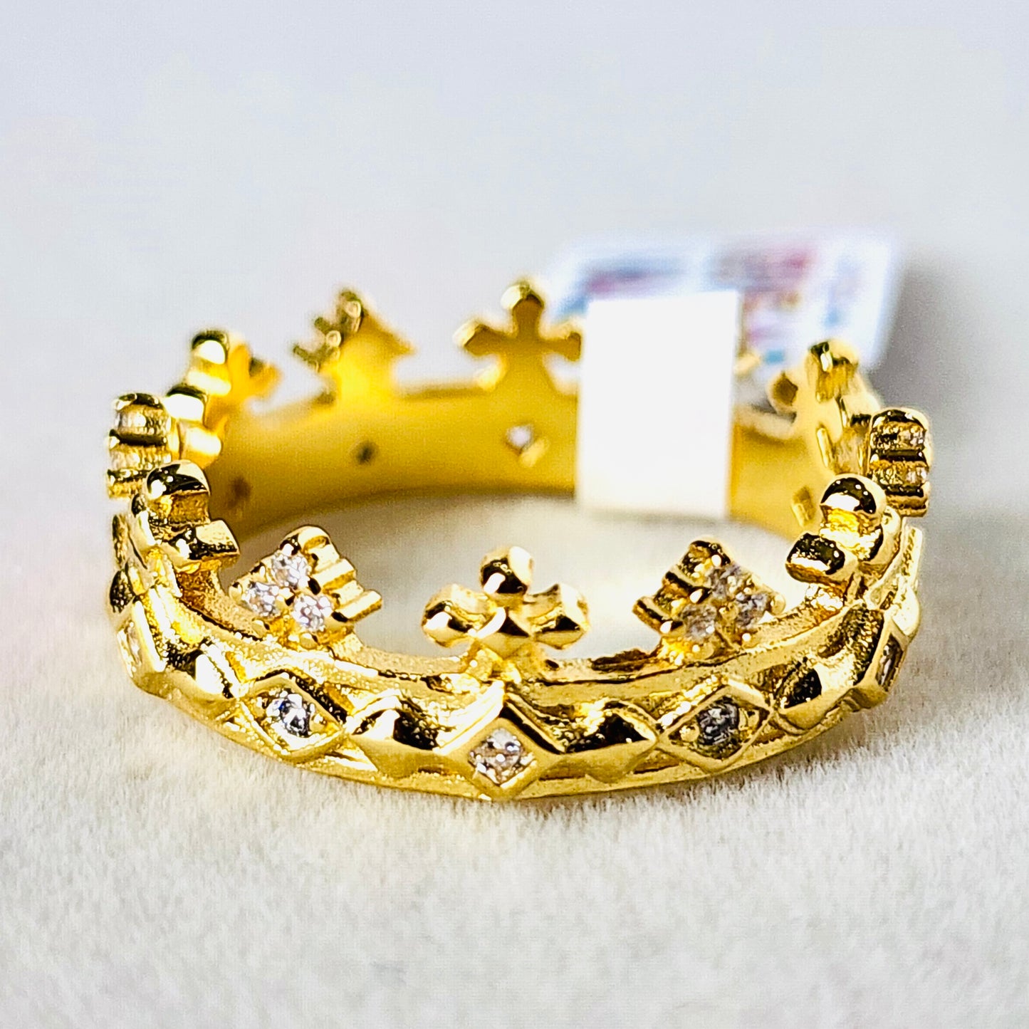 Crowned In Light- Sterling Gold Vermeil