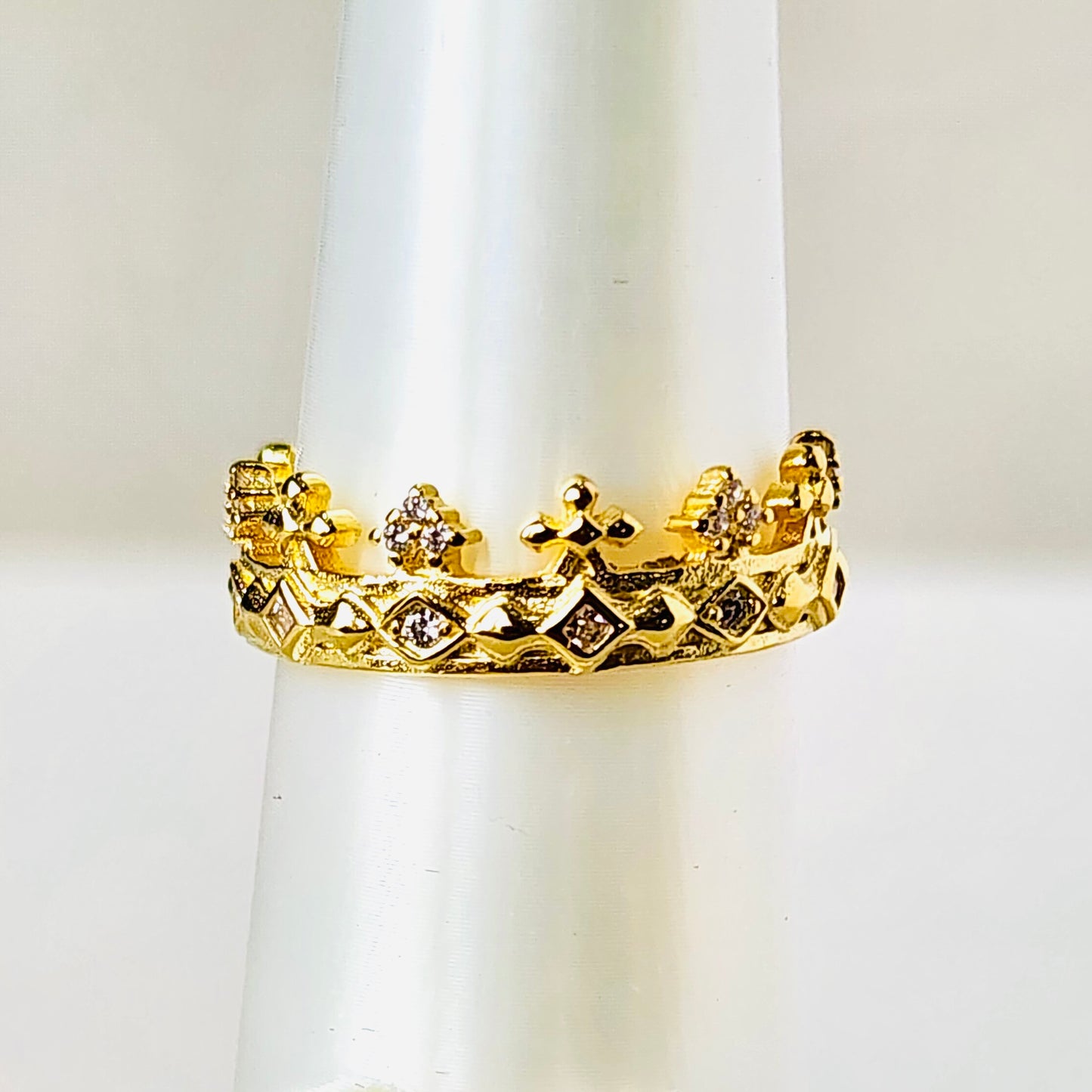 Crowned In Light- Sterling Gold Vermeil