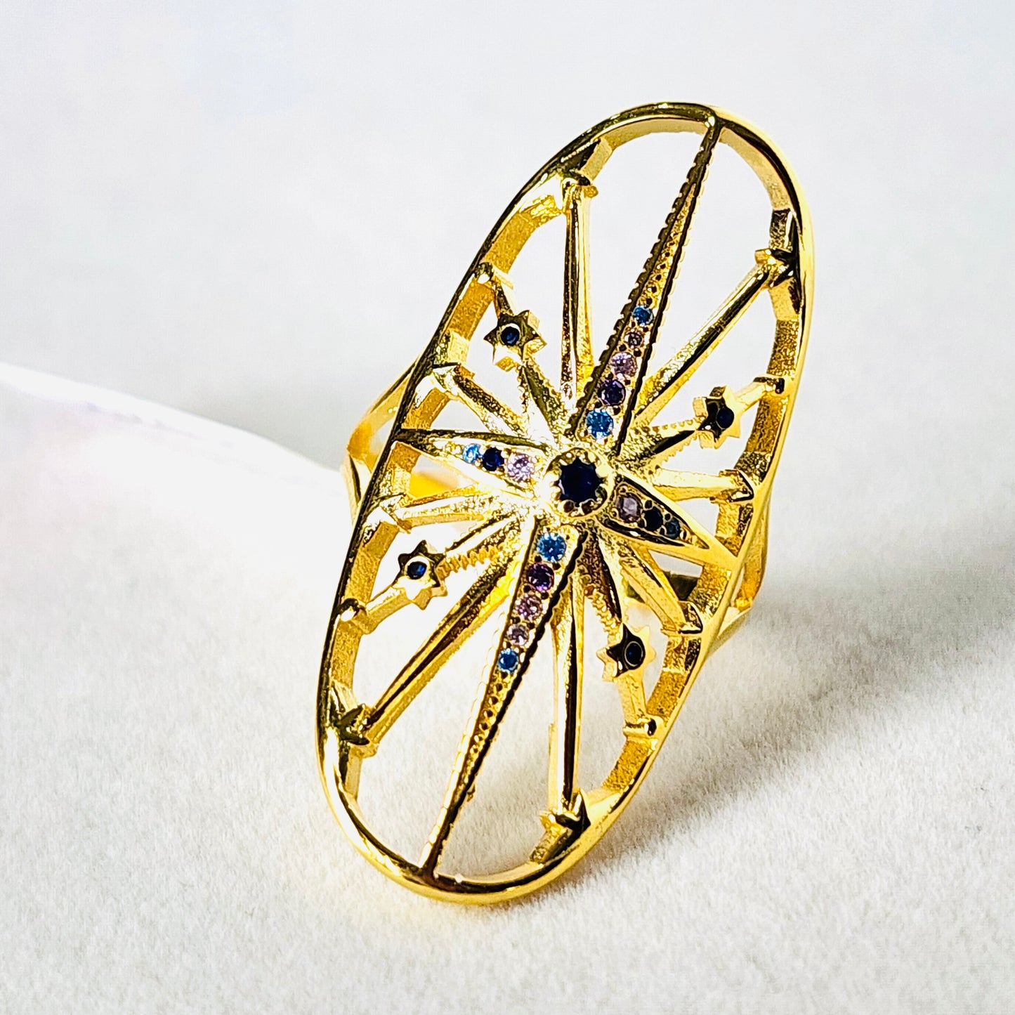 Golden Alibi- Sterling Gold Vermeil