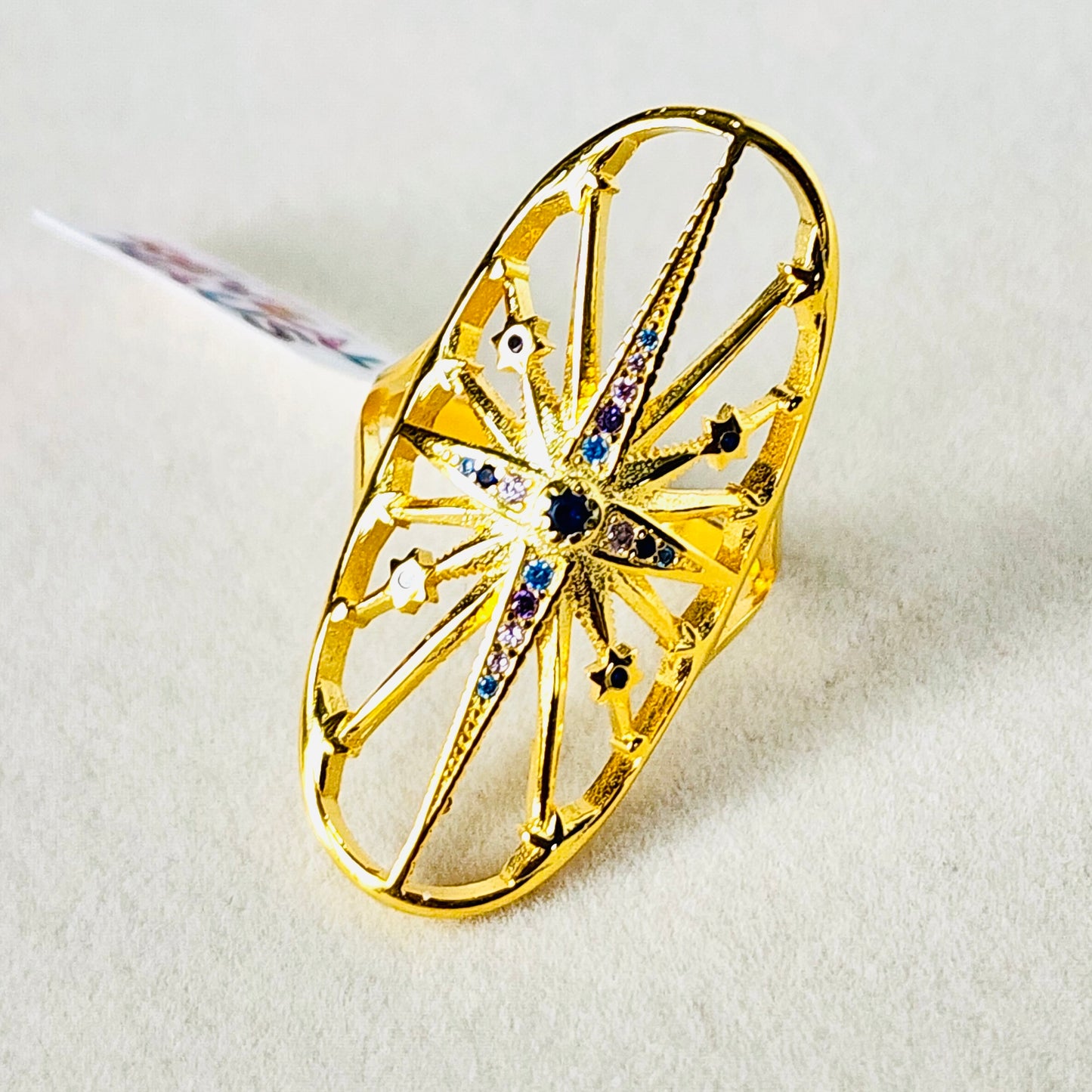 Golden Alibi- Sterling Gold Vermeil