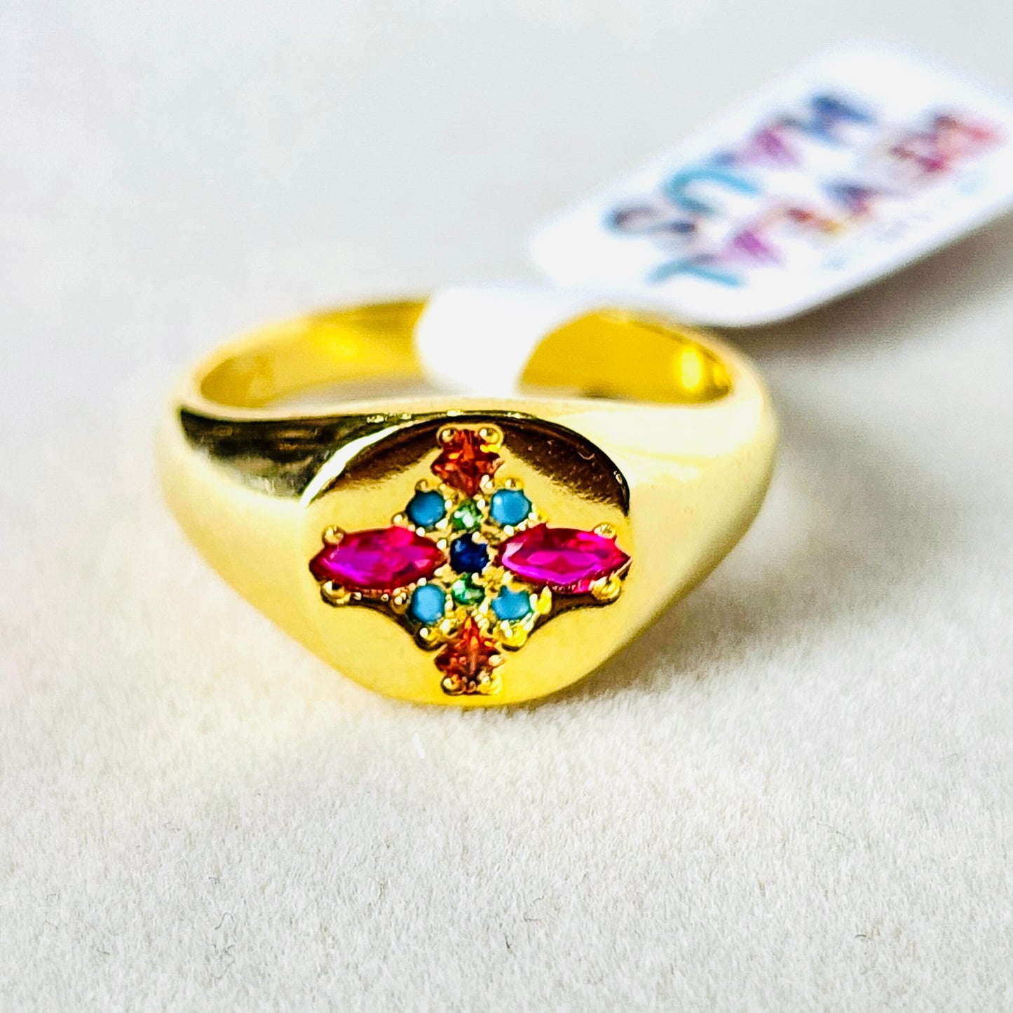 The Keepsake- Sterling Gold Vermeil Ring