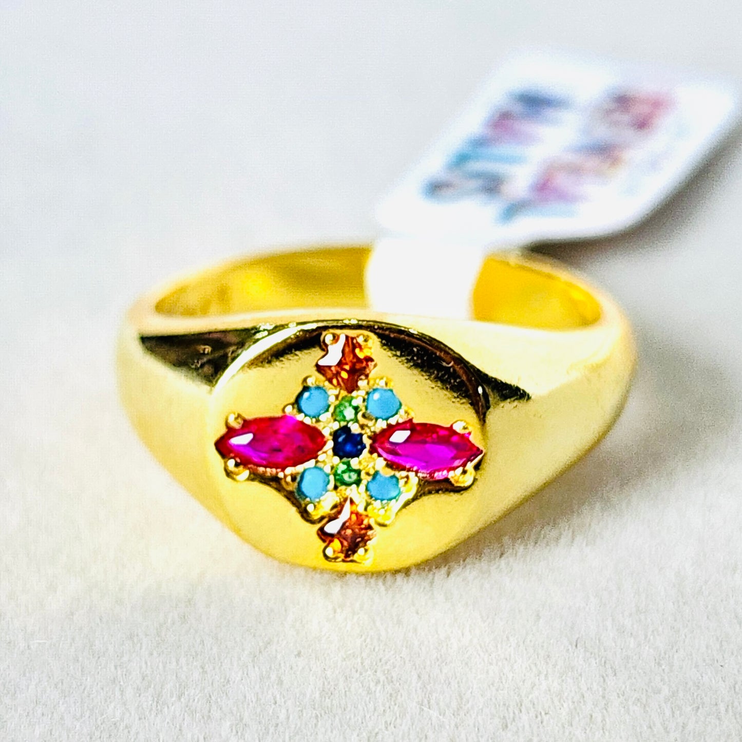 The Keepsake- Sterling Gold Vermeil Ring