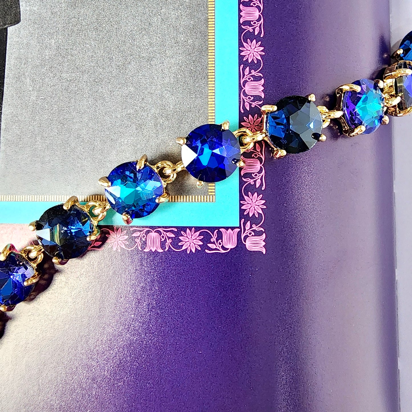The Ross- Round Gemstone Bracelet