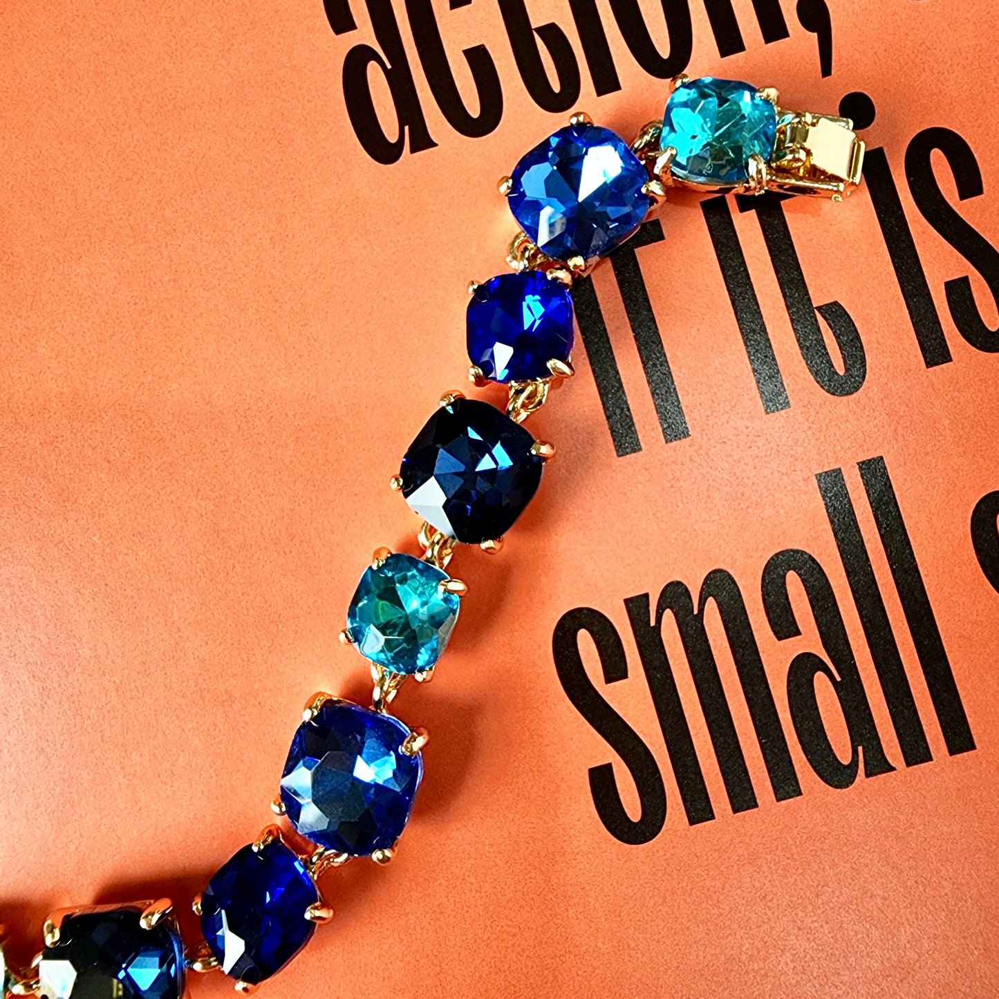 The Ross Crystal Bracelet Square