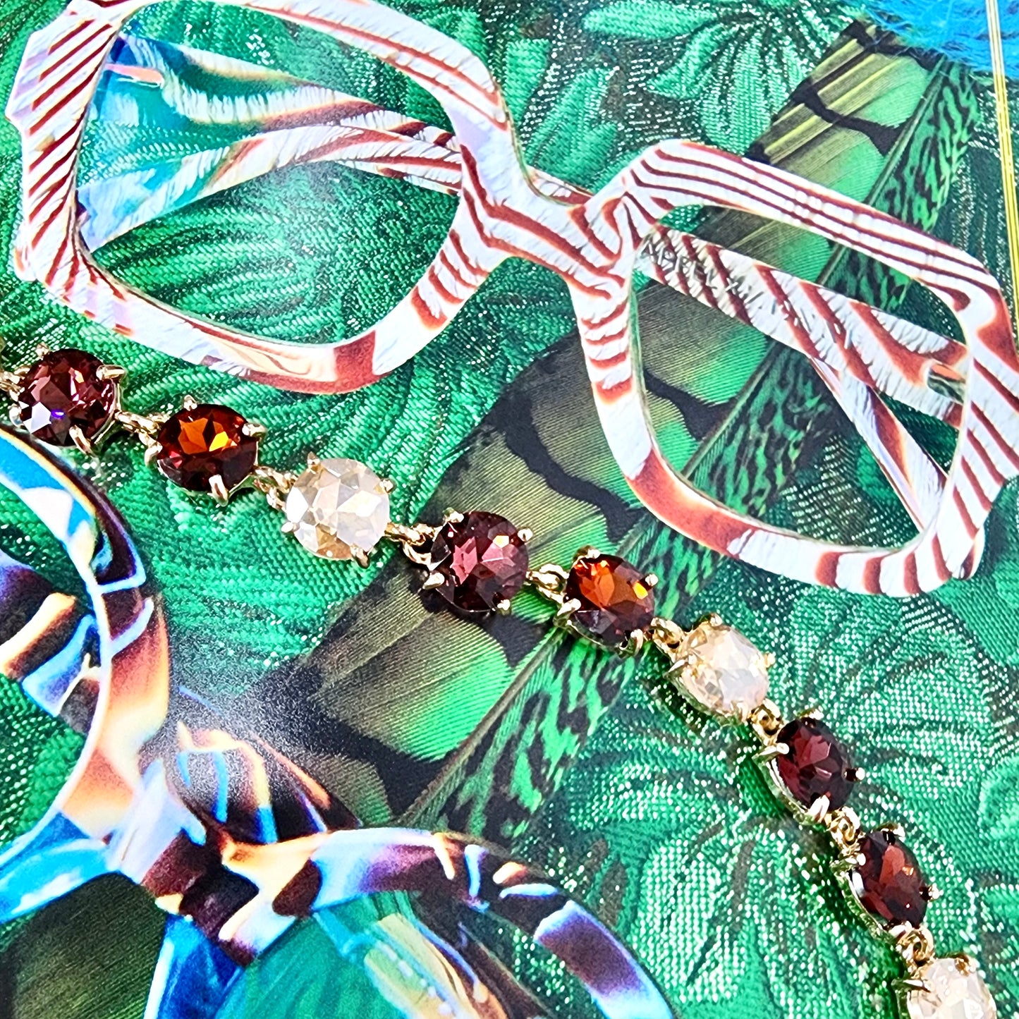 The Cindy- Round Gemstone Bracelet