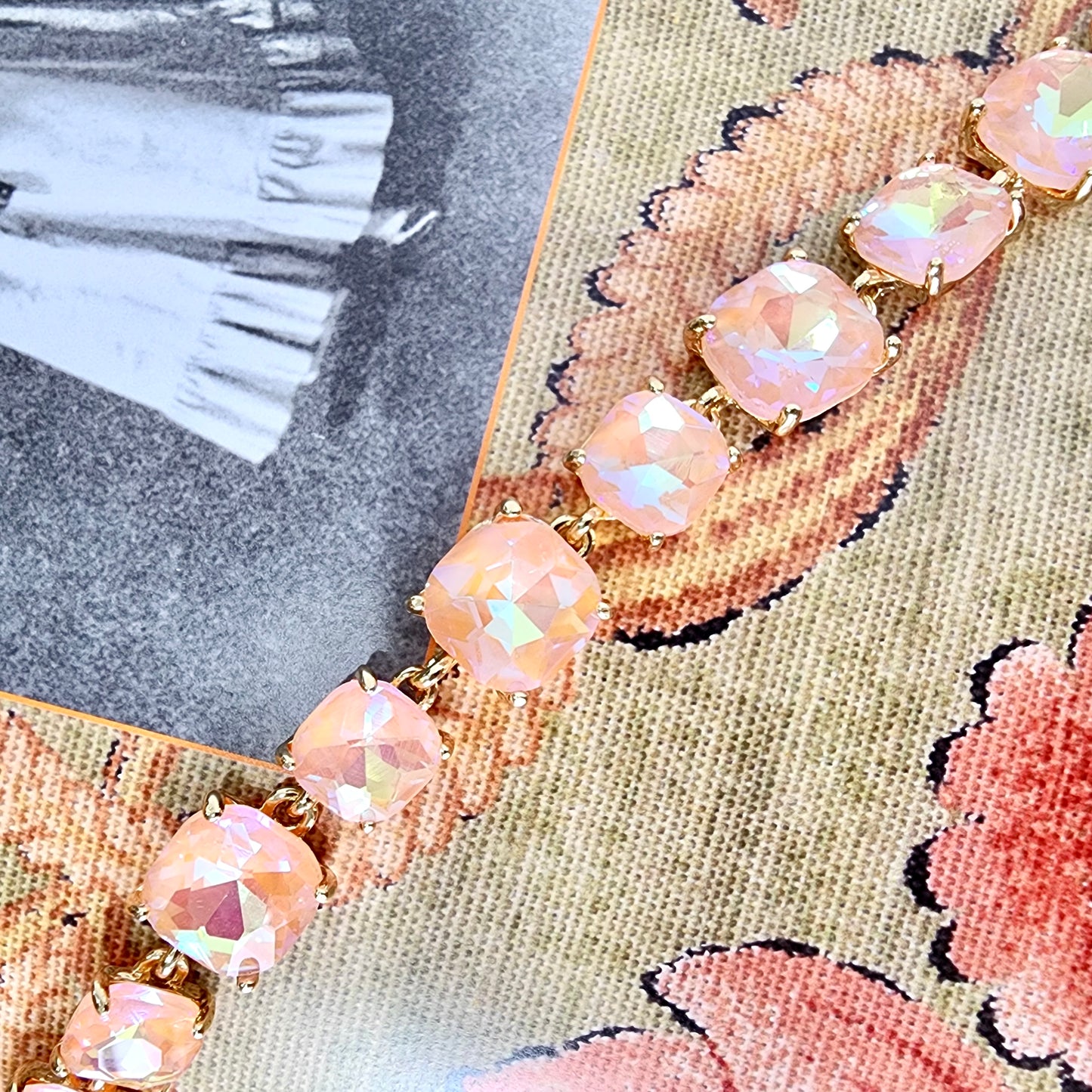 The Grande Square Gemstone Bracelet