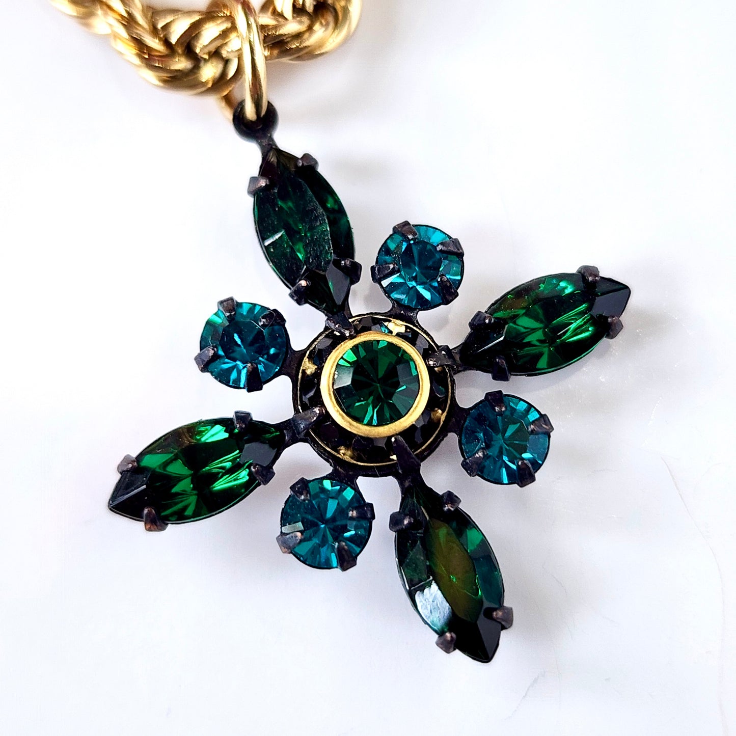 The Heirloom Crystal Collection- Emerald Starburst