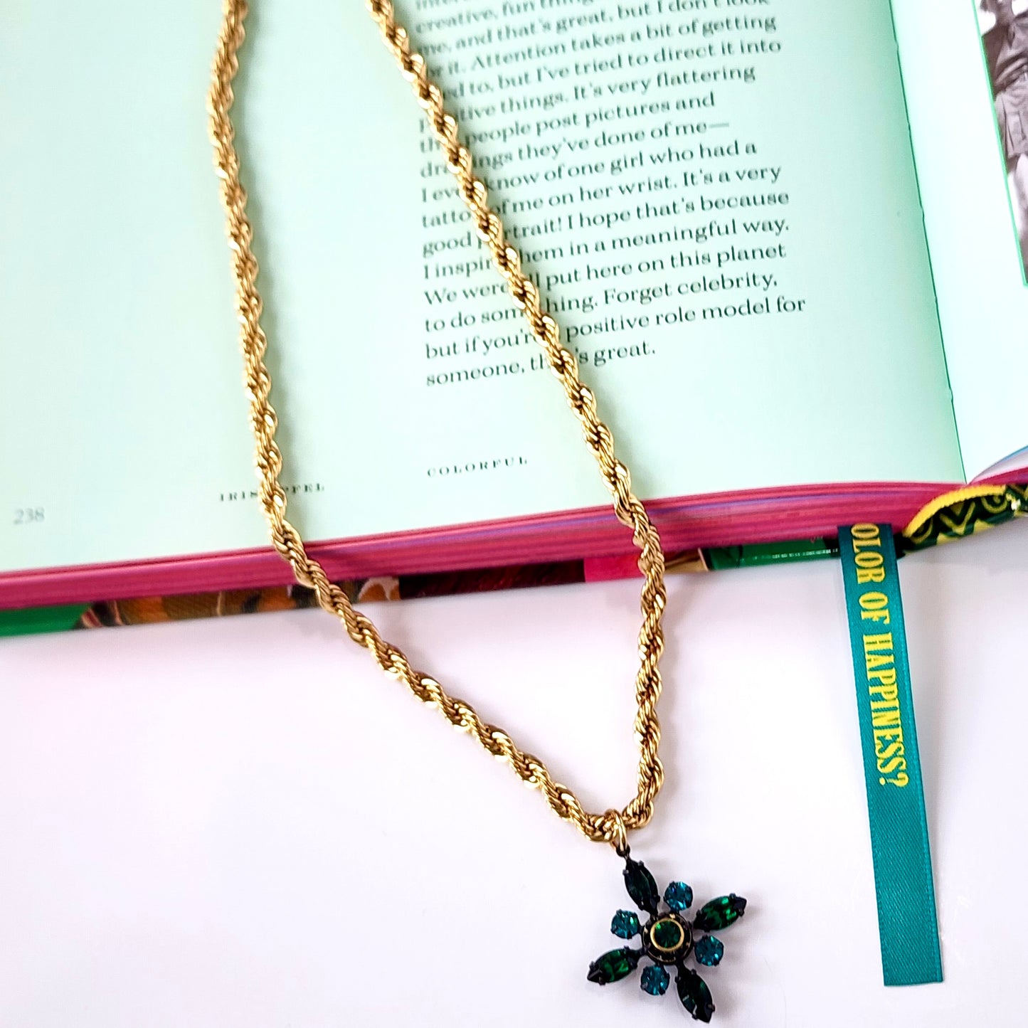 The Heirloom Crystal Collection- Emerald Starburst