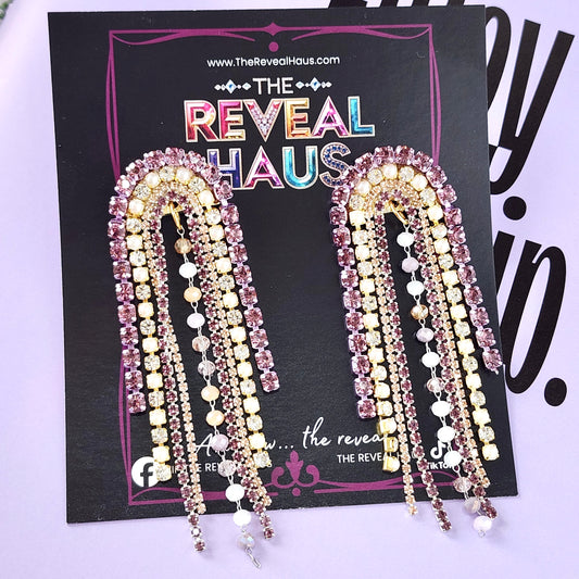 Mermaids Pearl Earrings The Muse Collection