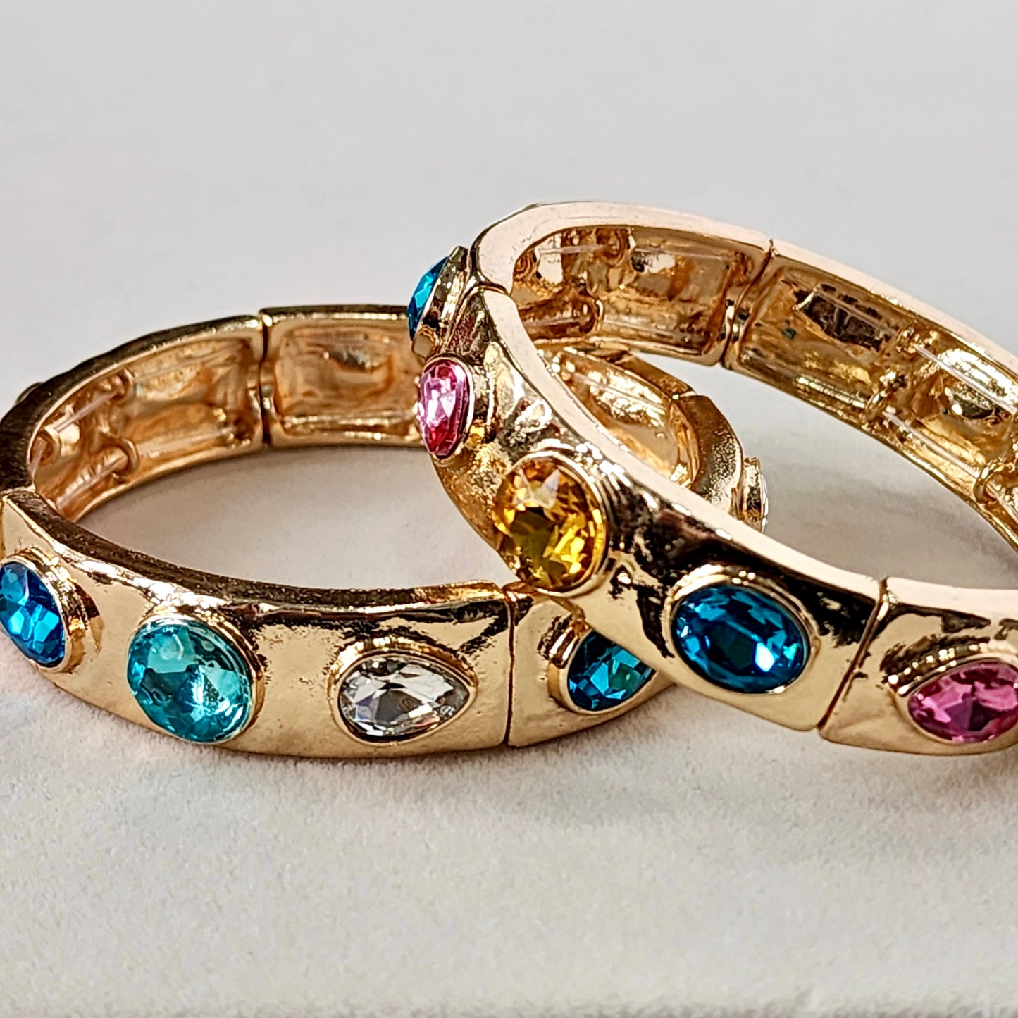 The Candygram Crystal Stretch Bracelet