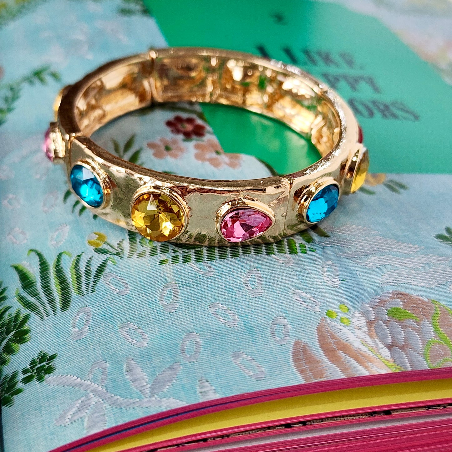 The Candygram Crystal Stretch Bracelet