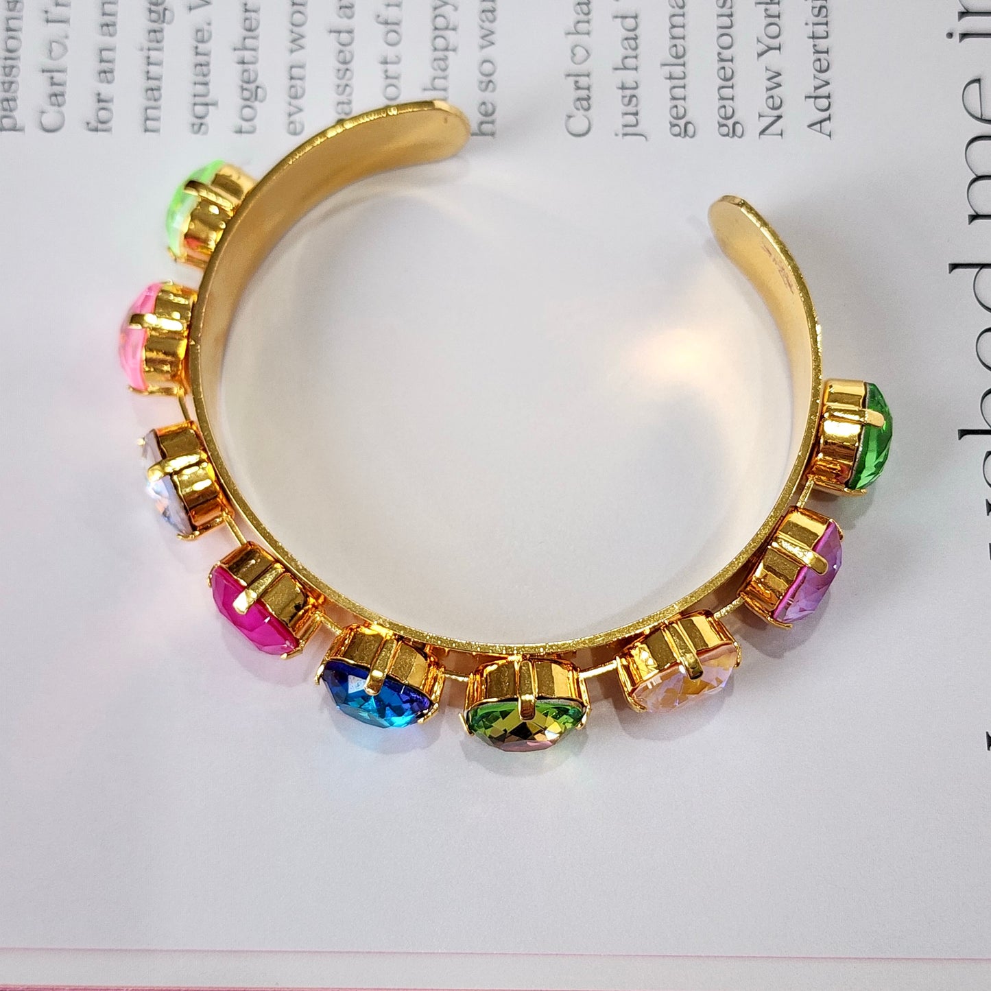 Electric Sorbet Cuff Bracelet