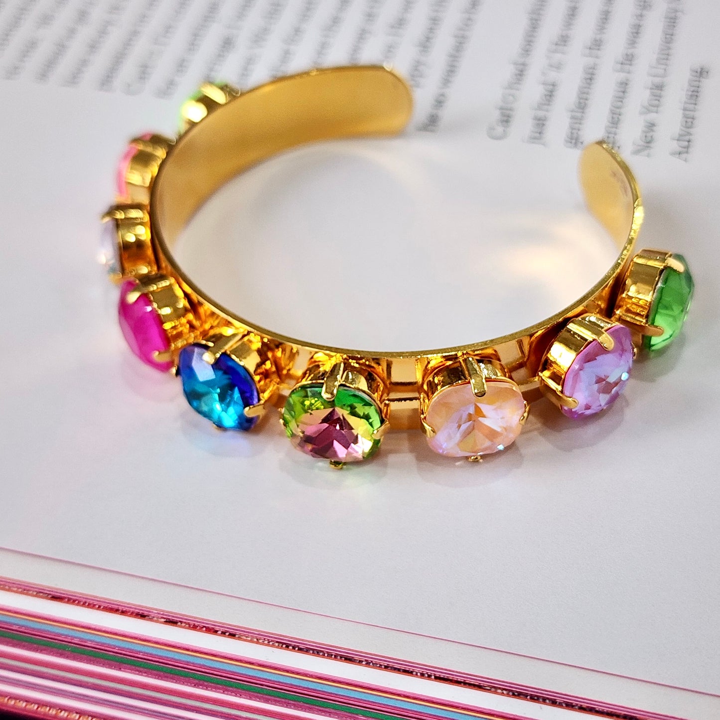 Electric Sorbet Cuff Bracelet