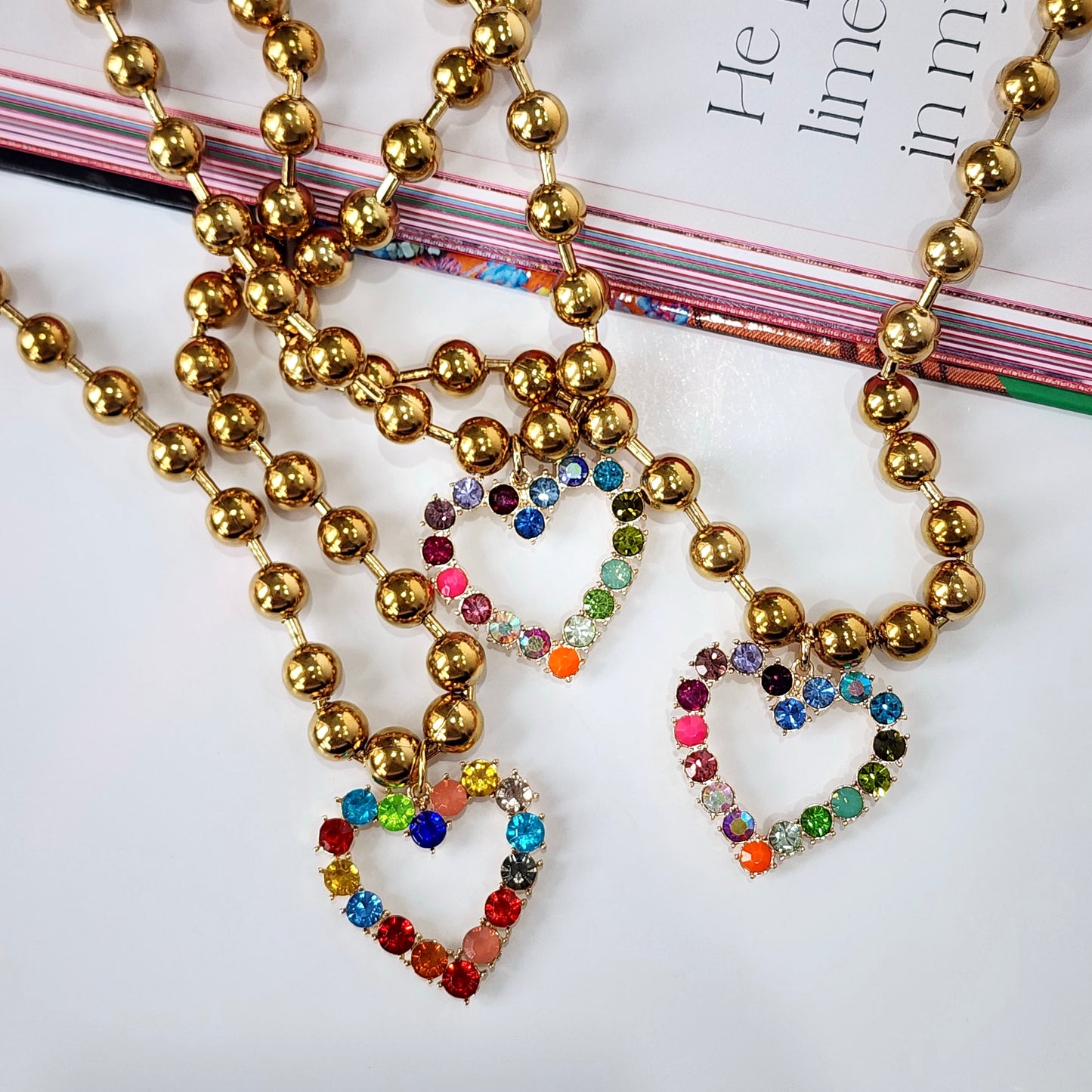 The Dopamine Heart Necklace