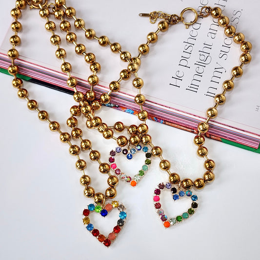 The Dopamine Heart Necklace