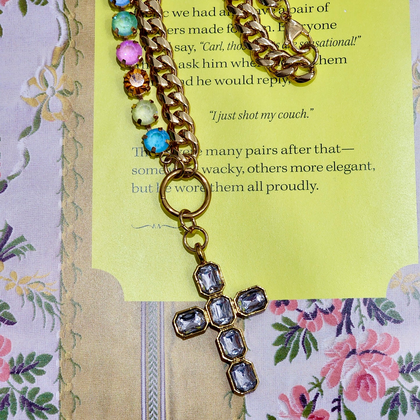 The Sugar-light Cross Necklace