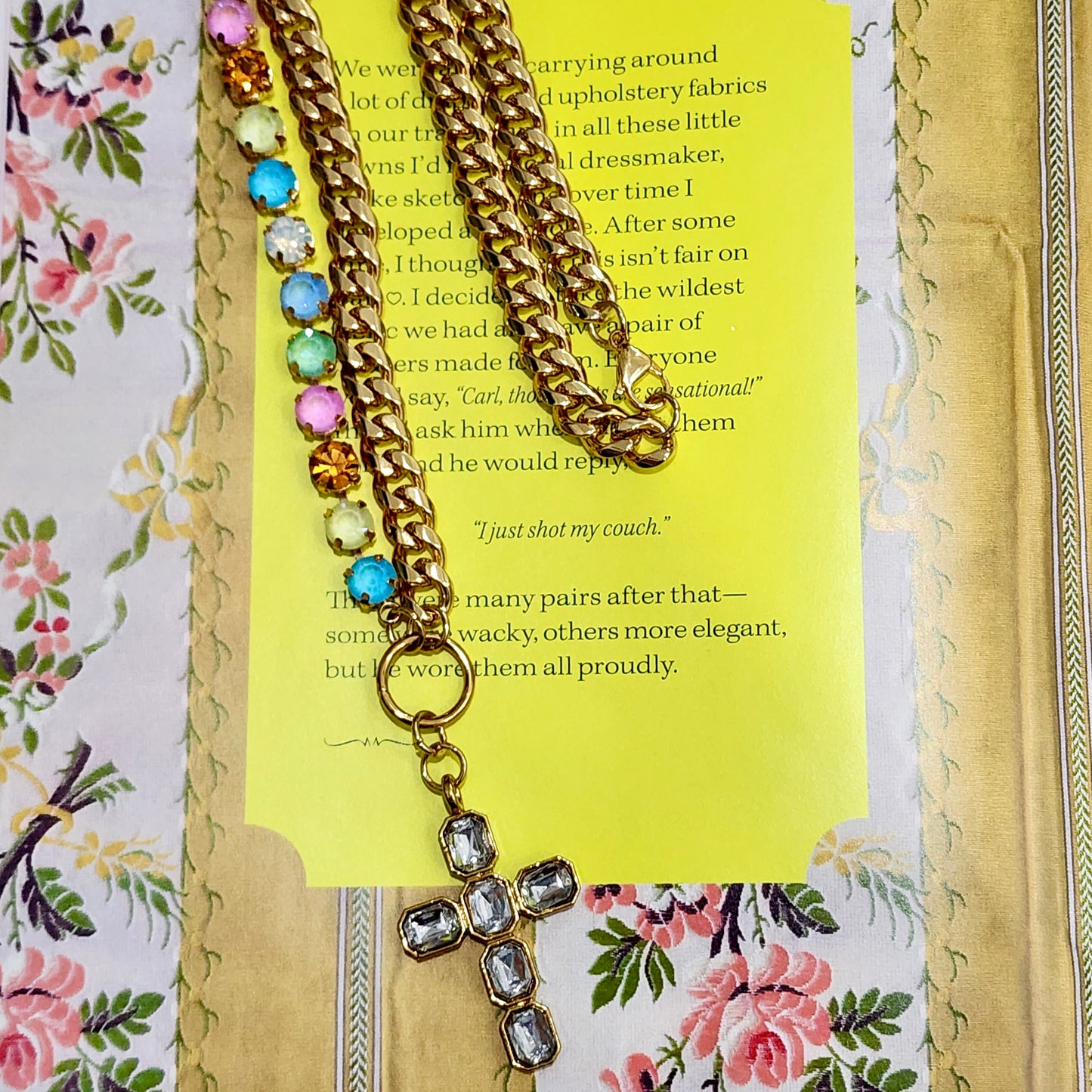 The Sugar-light Cross Necklace