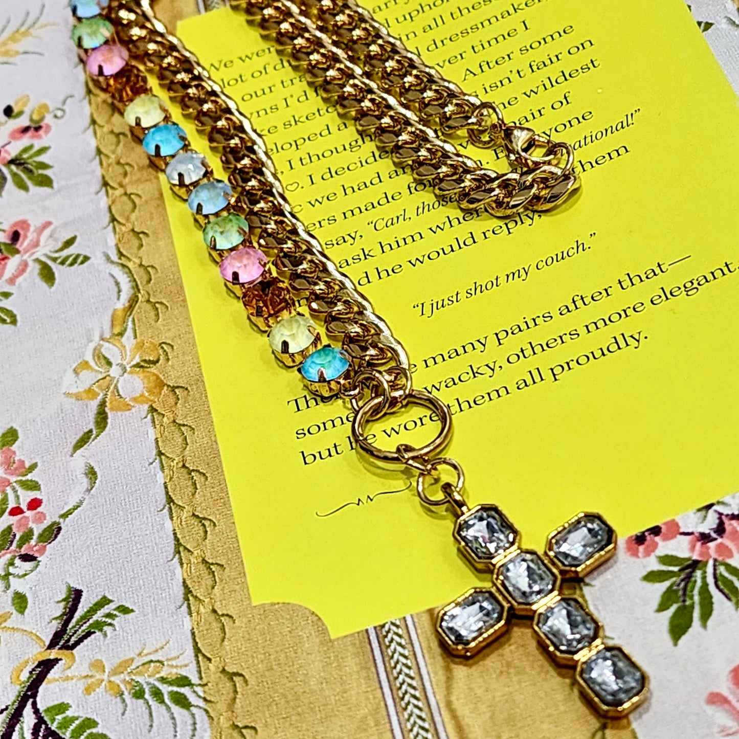 The Sugar-light Cross Necklace