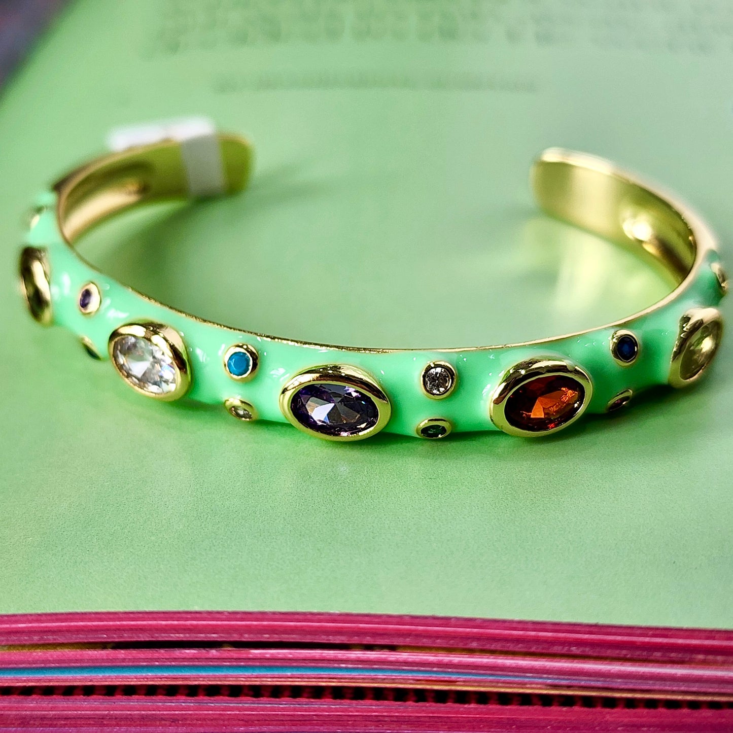 The Capri Mint Cuff