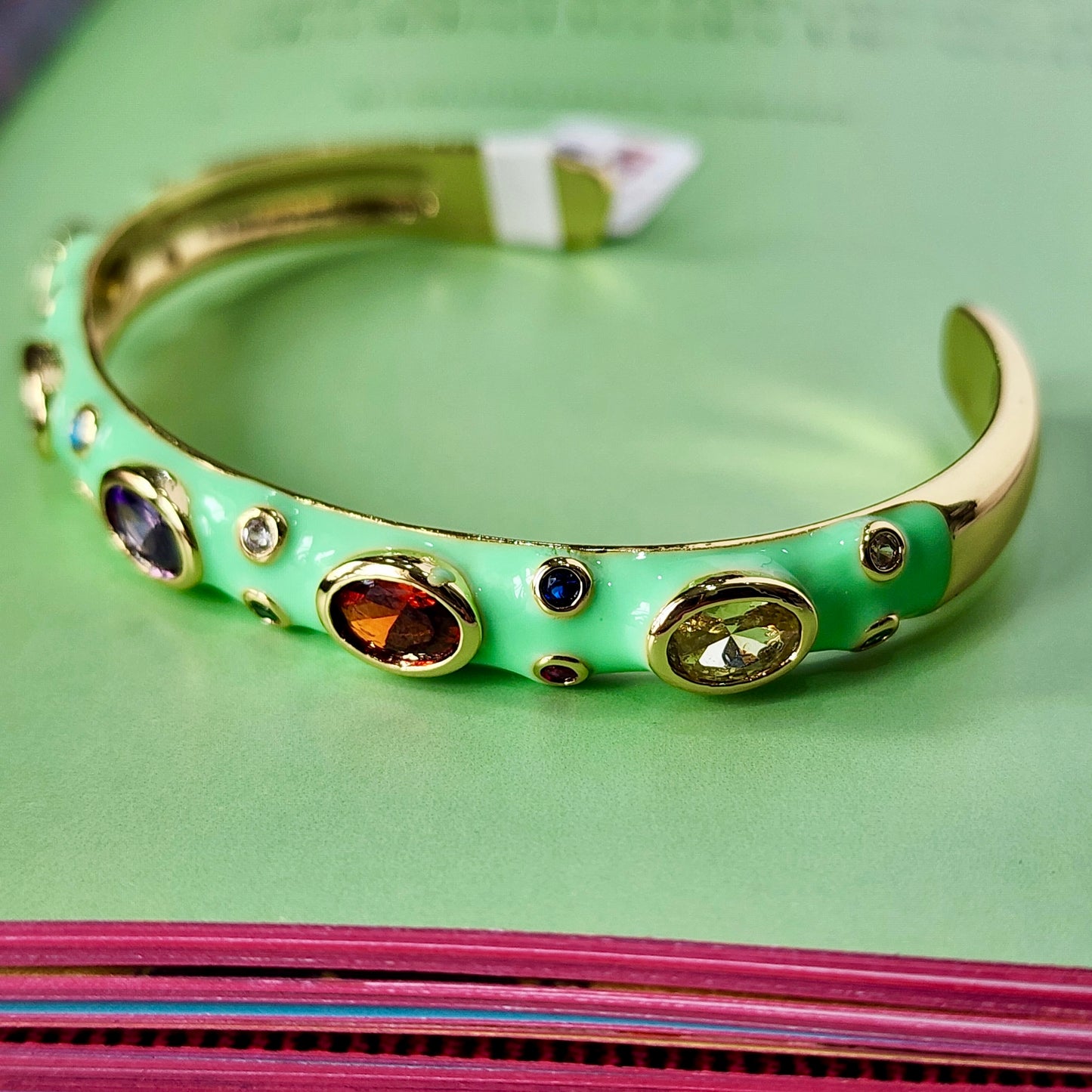 The Capri Mint Cuff