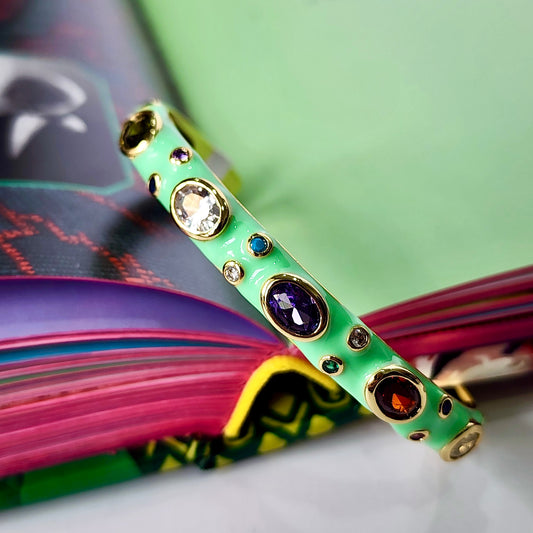 The Capri Mint Cuff