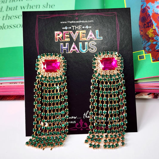 The Palm Royale Cascade Earrings