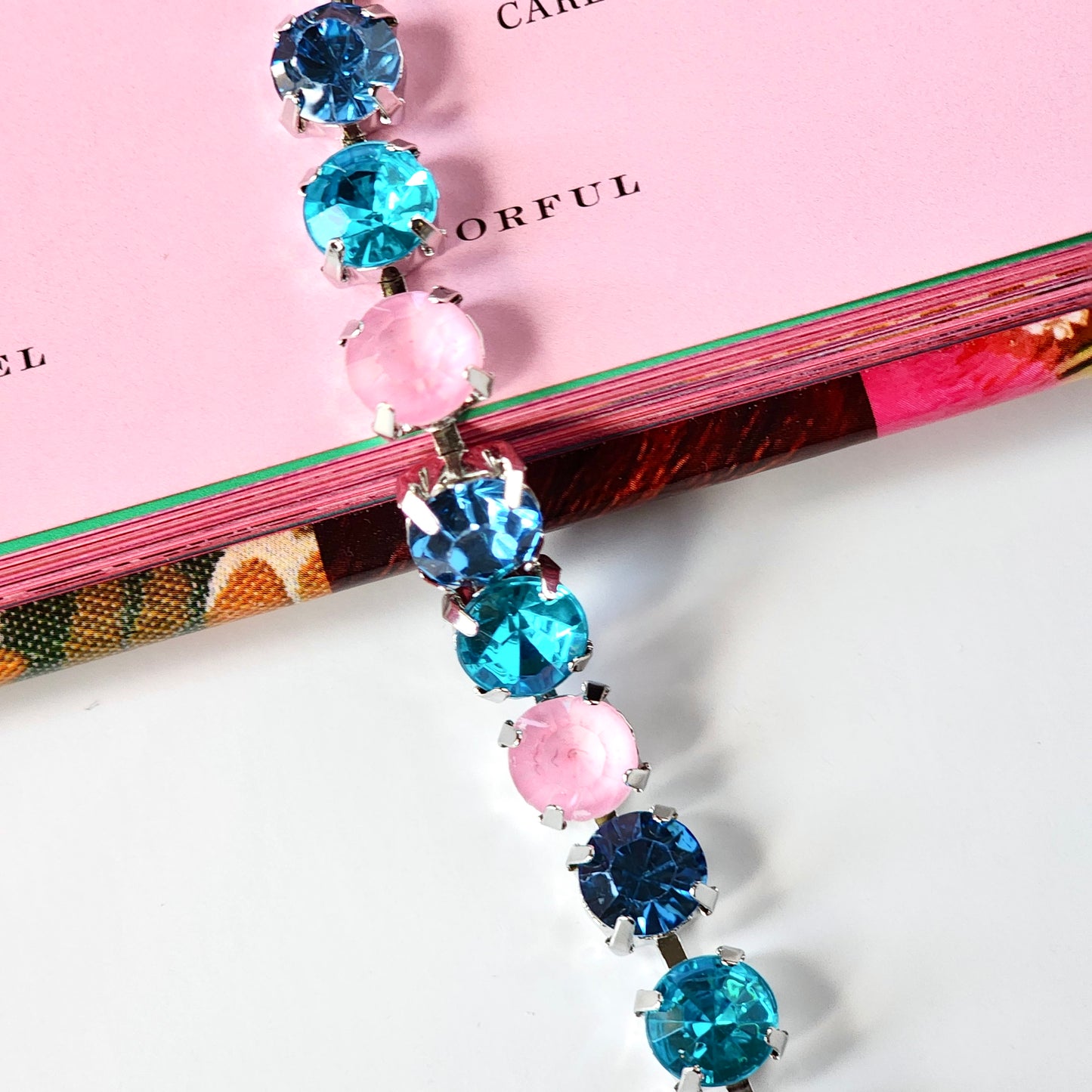 Cotton Candy Sparkle Necklace