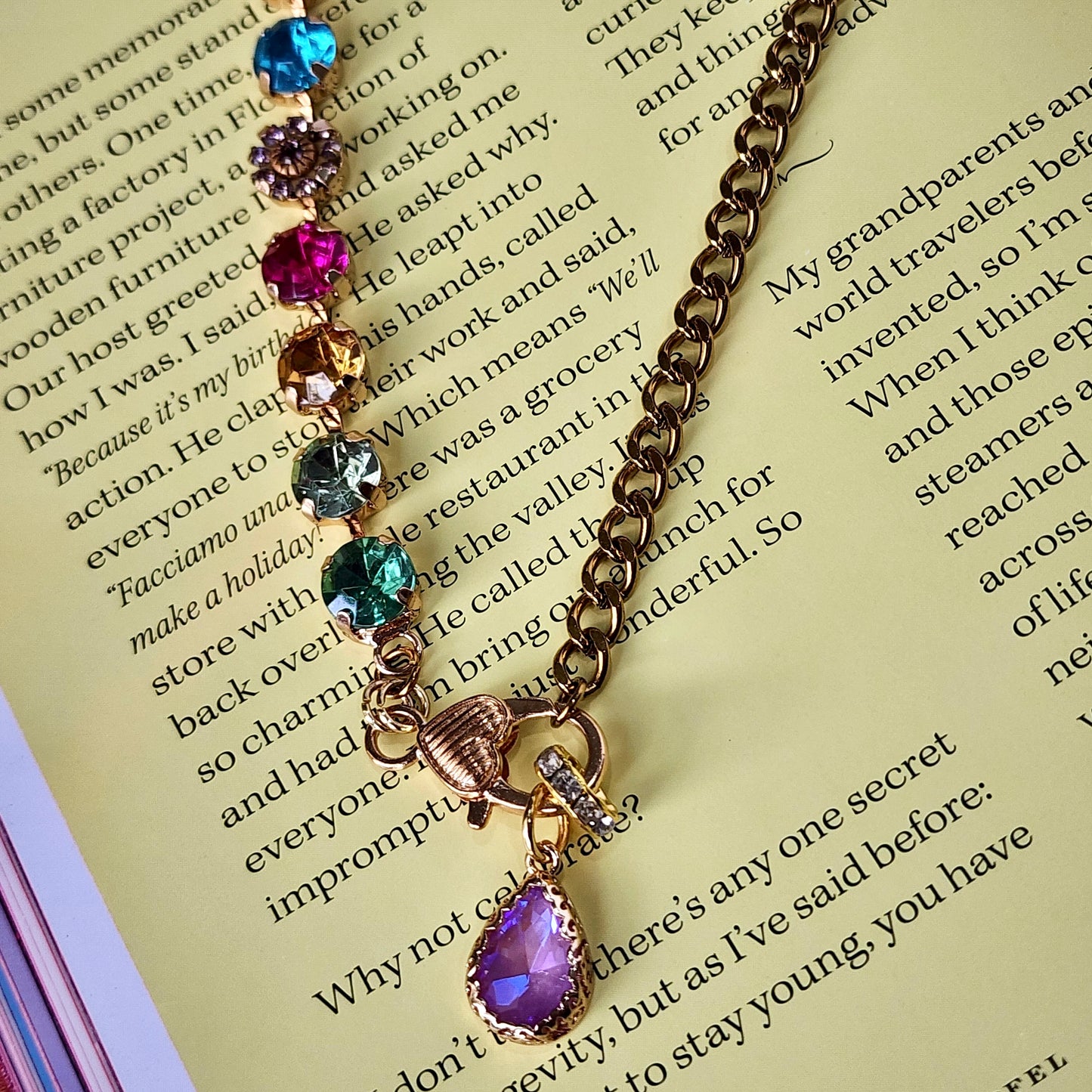 The Haus Link- Italian Summer Necklace