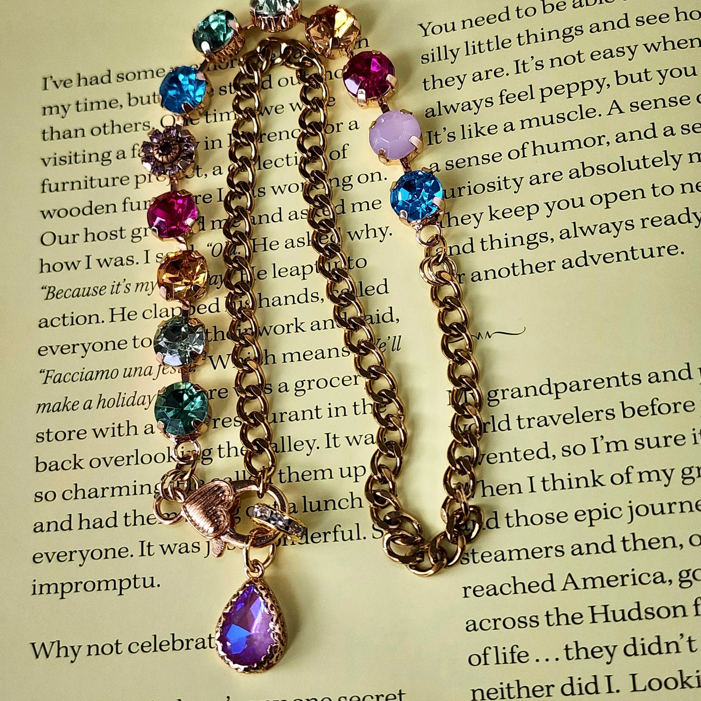 The Haus Link- Italian Summer Necklace
