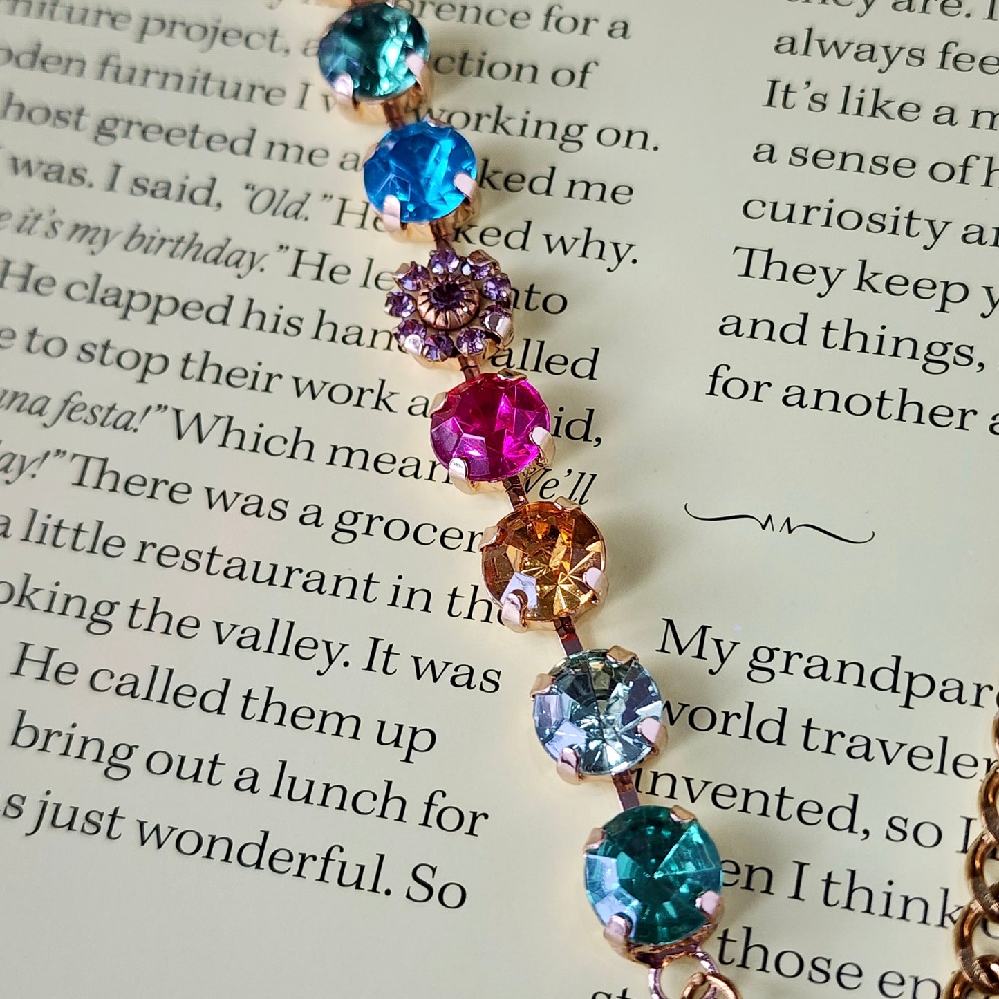The Haus Link- Italian Summer Necklace