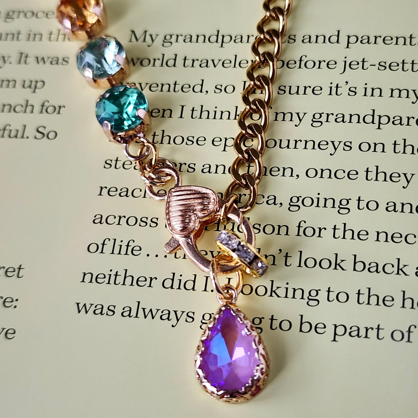 The Haus Link- Italian Summer Necklace
