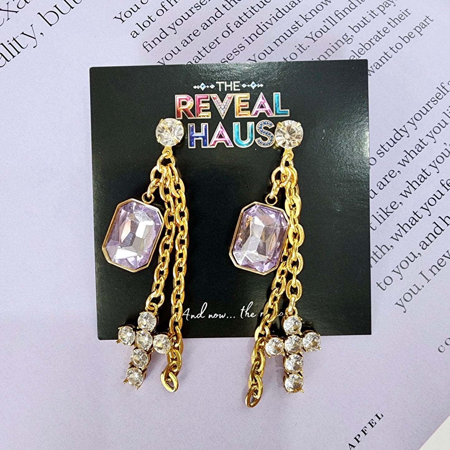Adorned in Crosses-Earrings