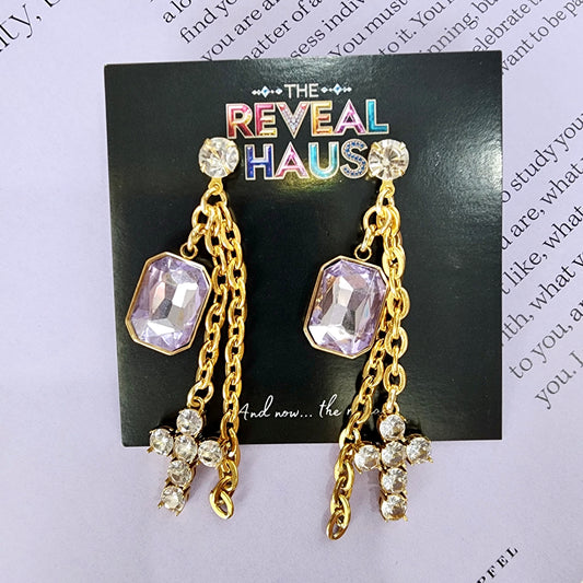 Adorned in Crosses-Earrings