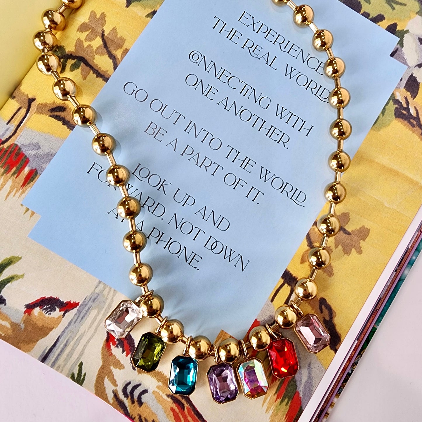 The Facet Study Necklace