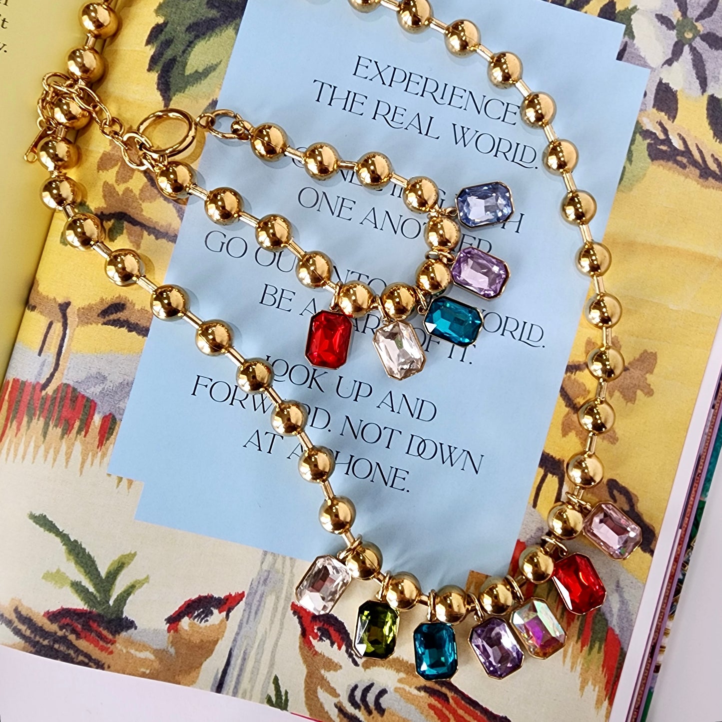 The Facet Study Necklace