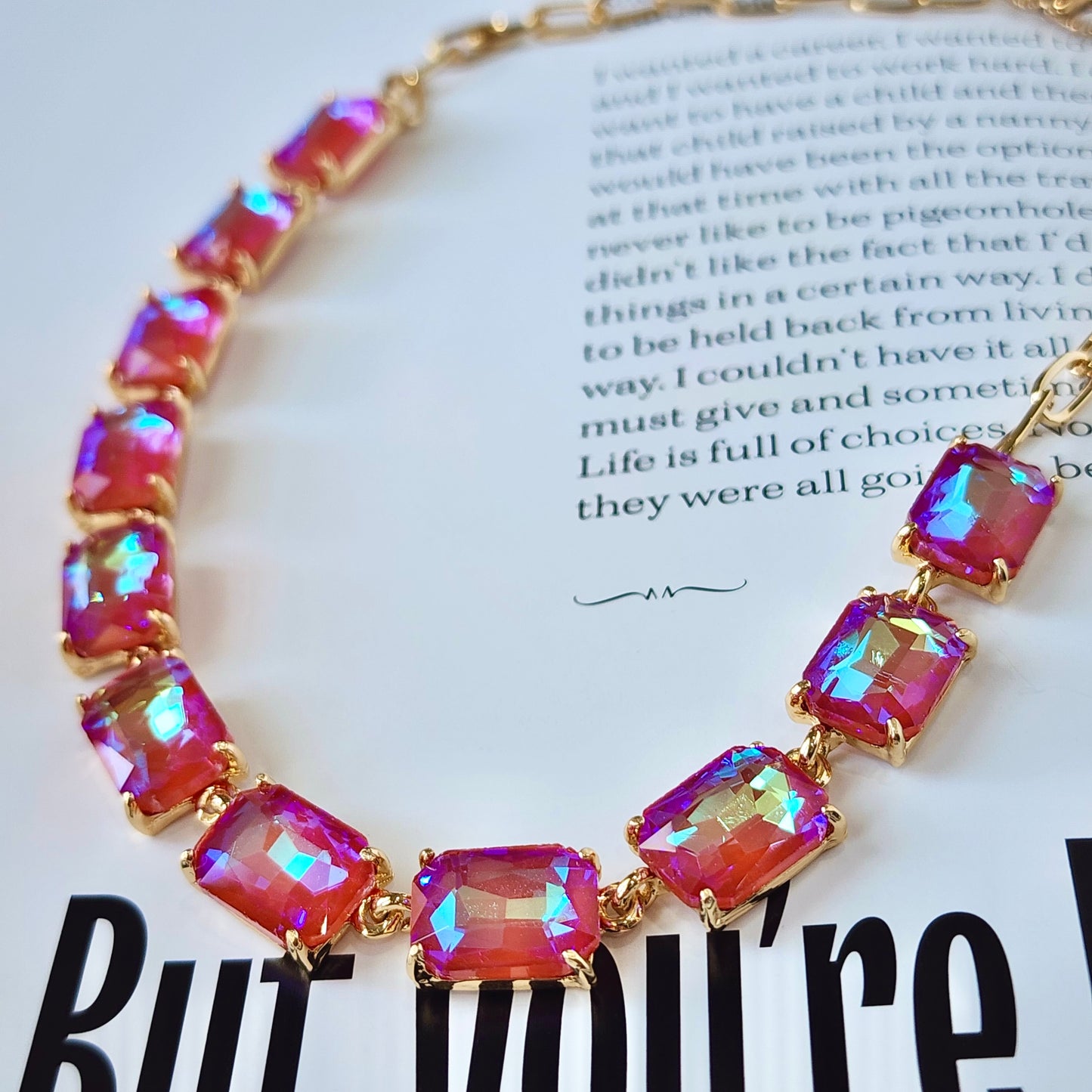 The Heidi Crystal Necklace