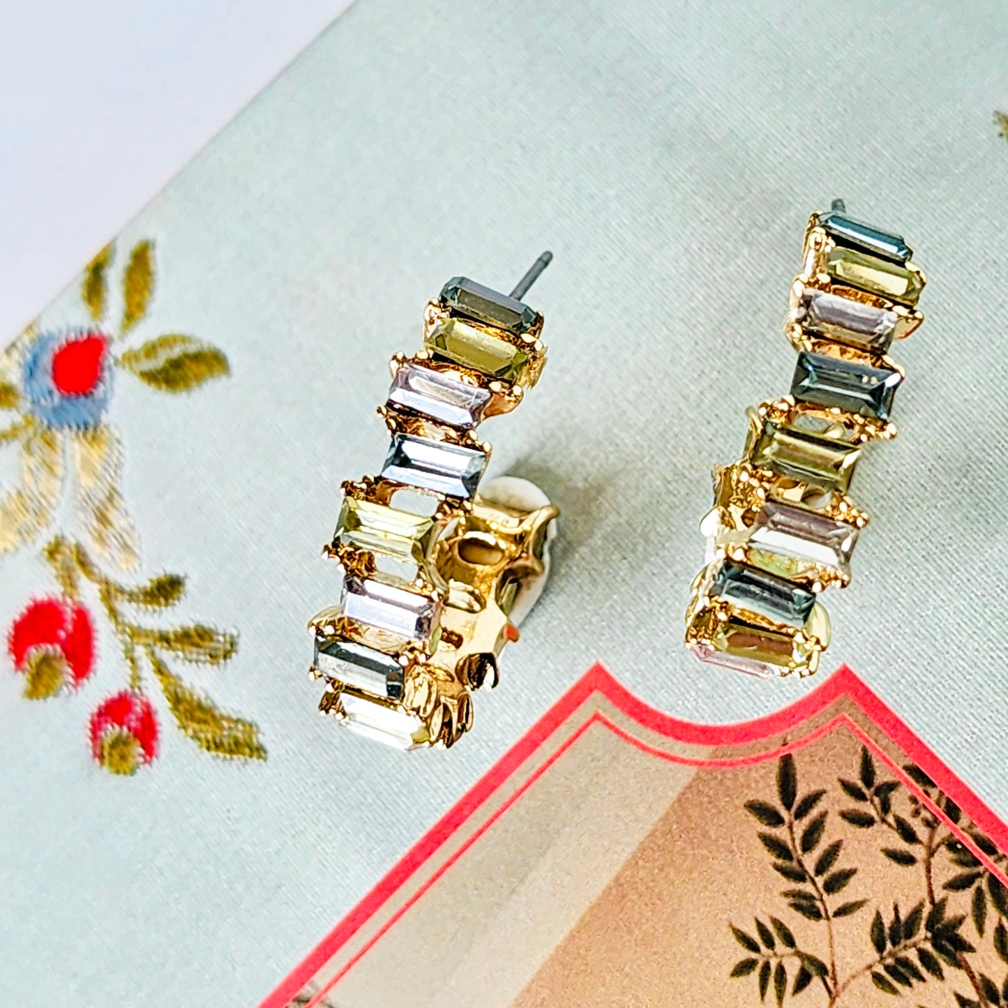 The Joan Crystal Earrings