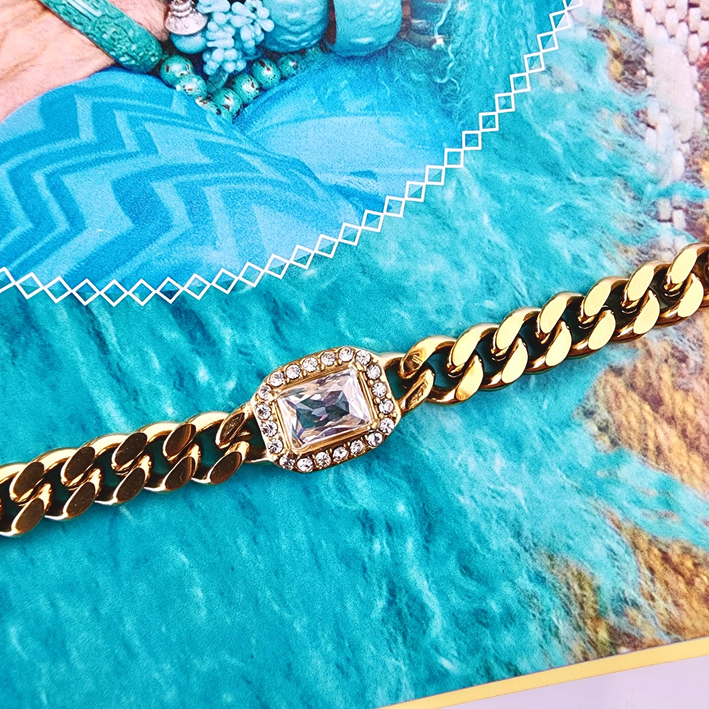 5th Avenue Crystal Bracelet Clear
