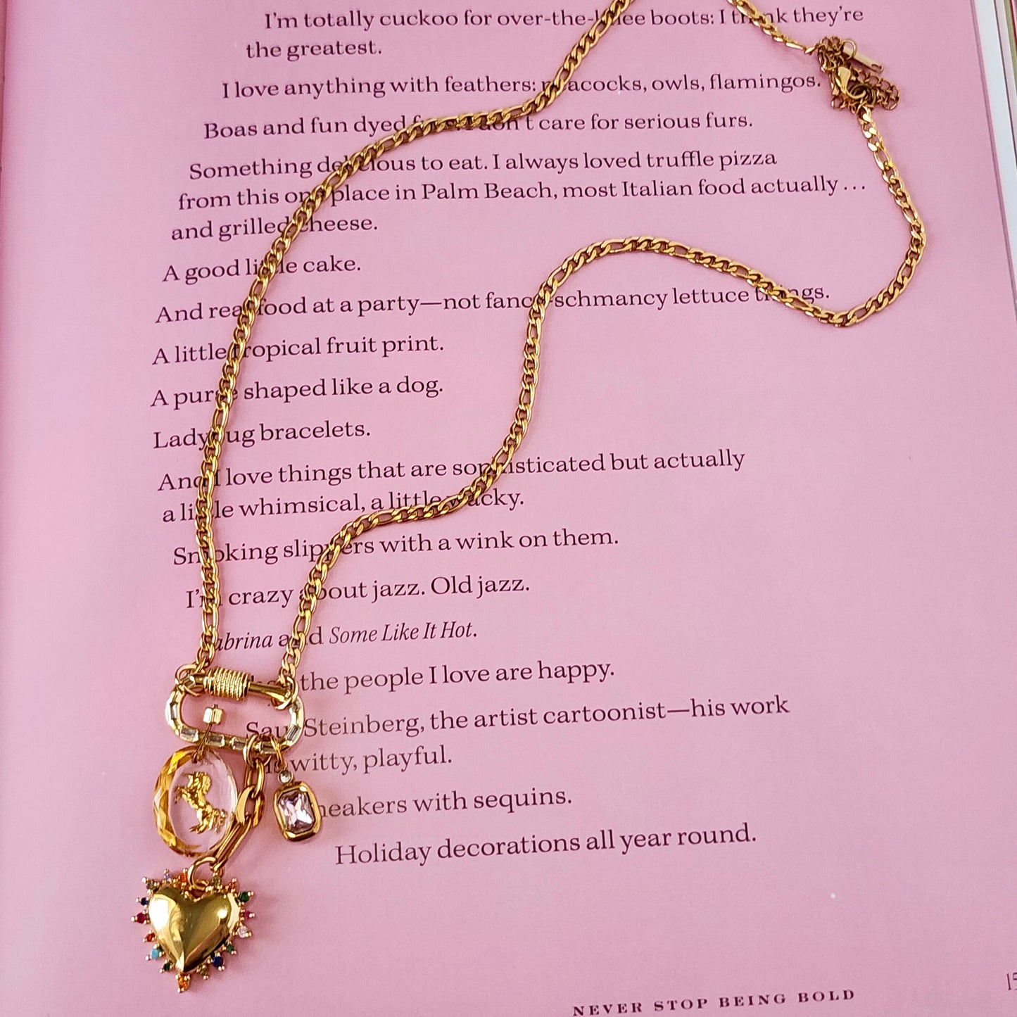 The Whimsy Unicorn Charm Necklace