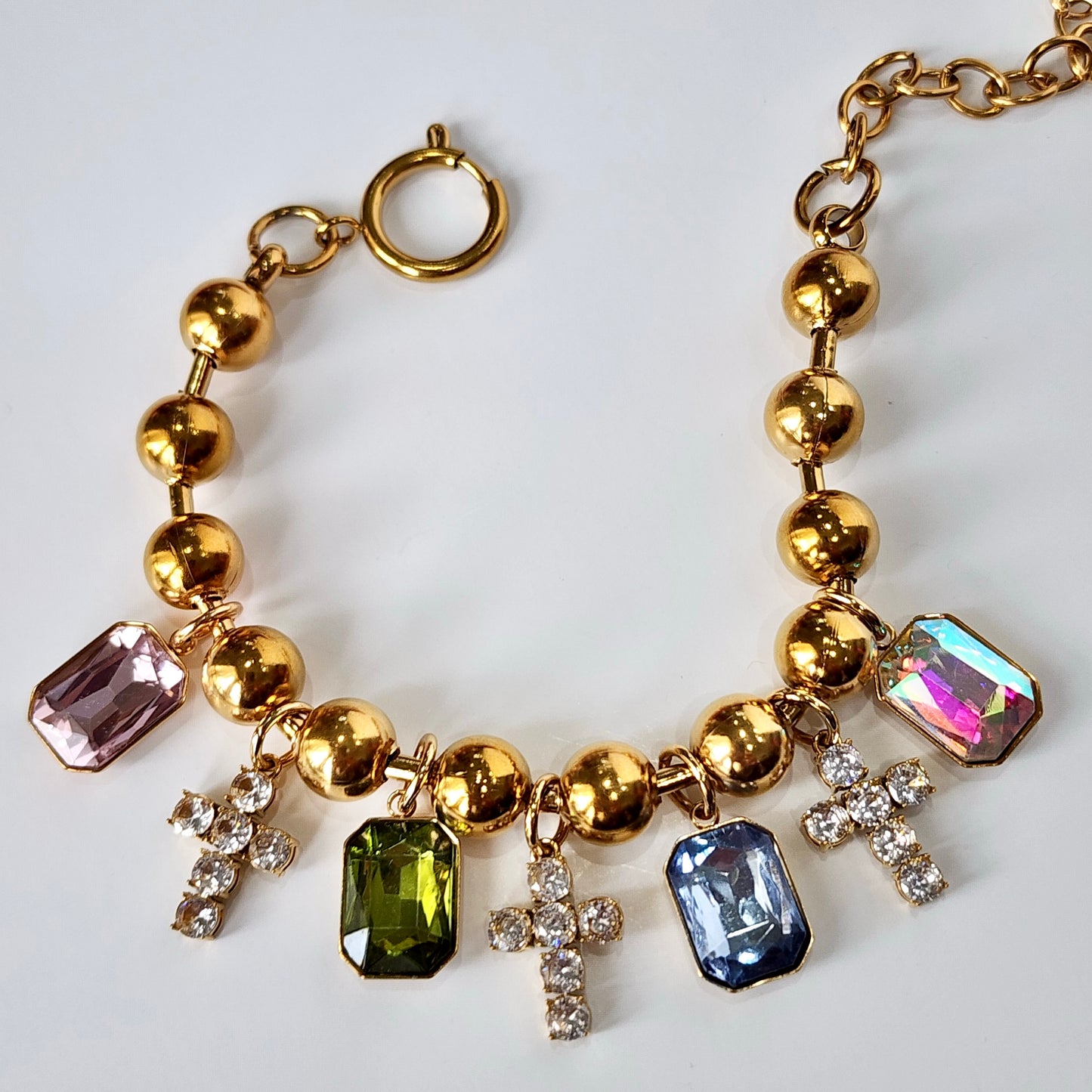 Adorned in Crosses Bracelet