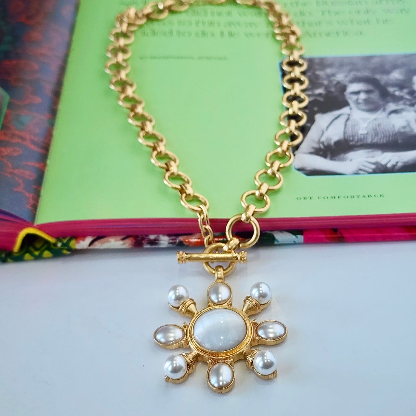 In Rotation Statement Necklace
