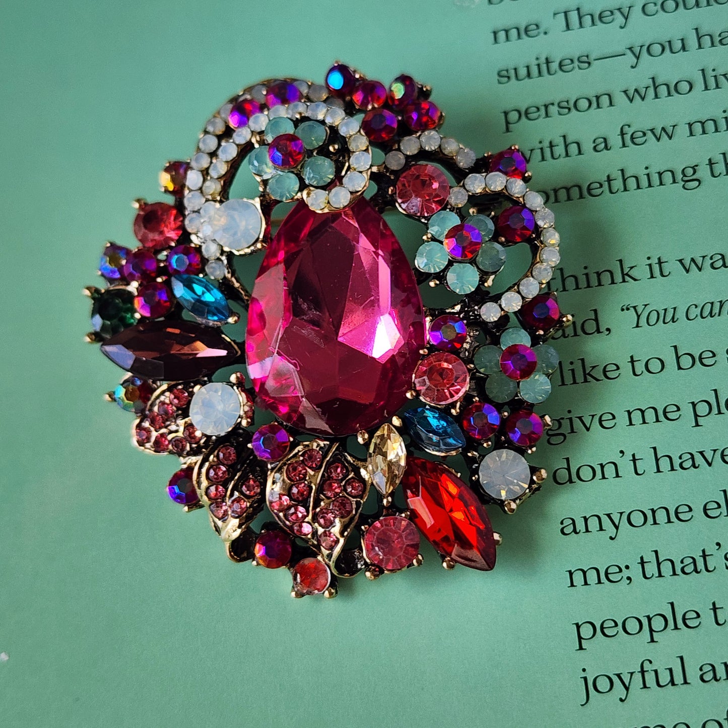 The Fushia Riot Brooch