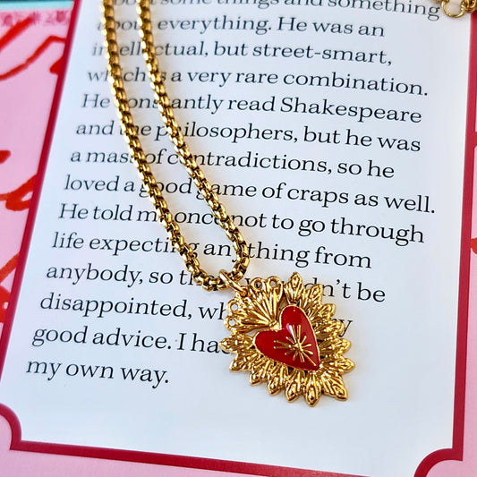 The Rouge Heart Necklace