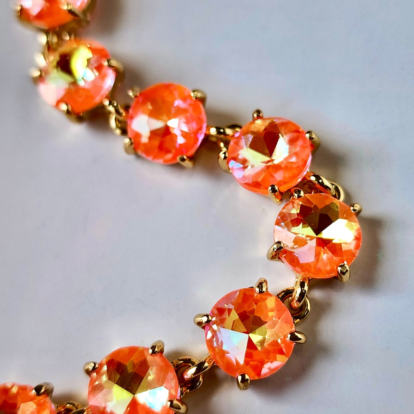 The Hayworth Round Crystal Bracelet