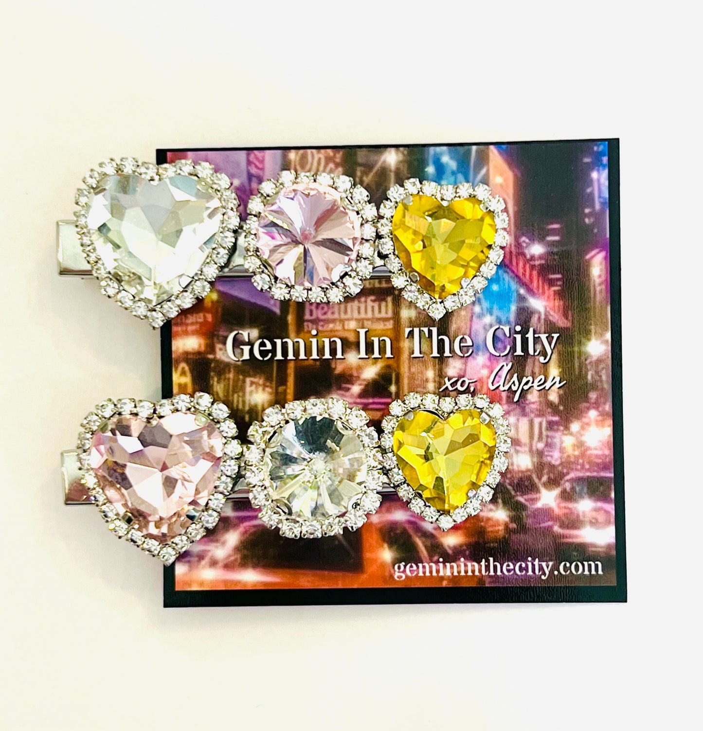 Gemlocks- Pink Lemonade Edition Jewelry for your hair