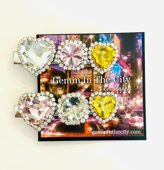 Gemlocks- Pink Lemonade Edition Jewelry for your hair