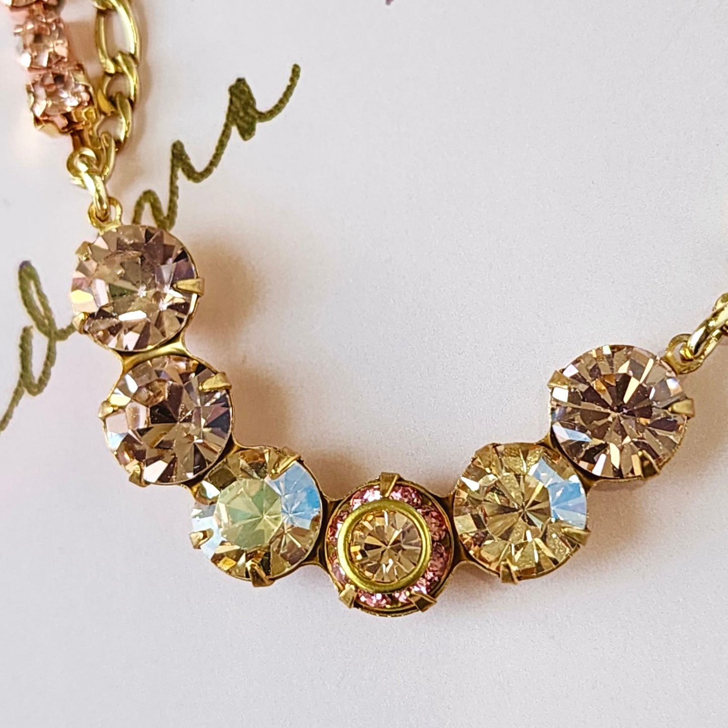 The Muse- Champagne Society Necklace