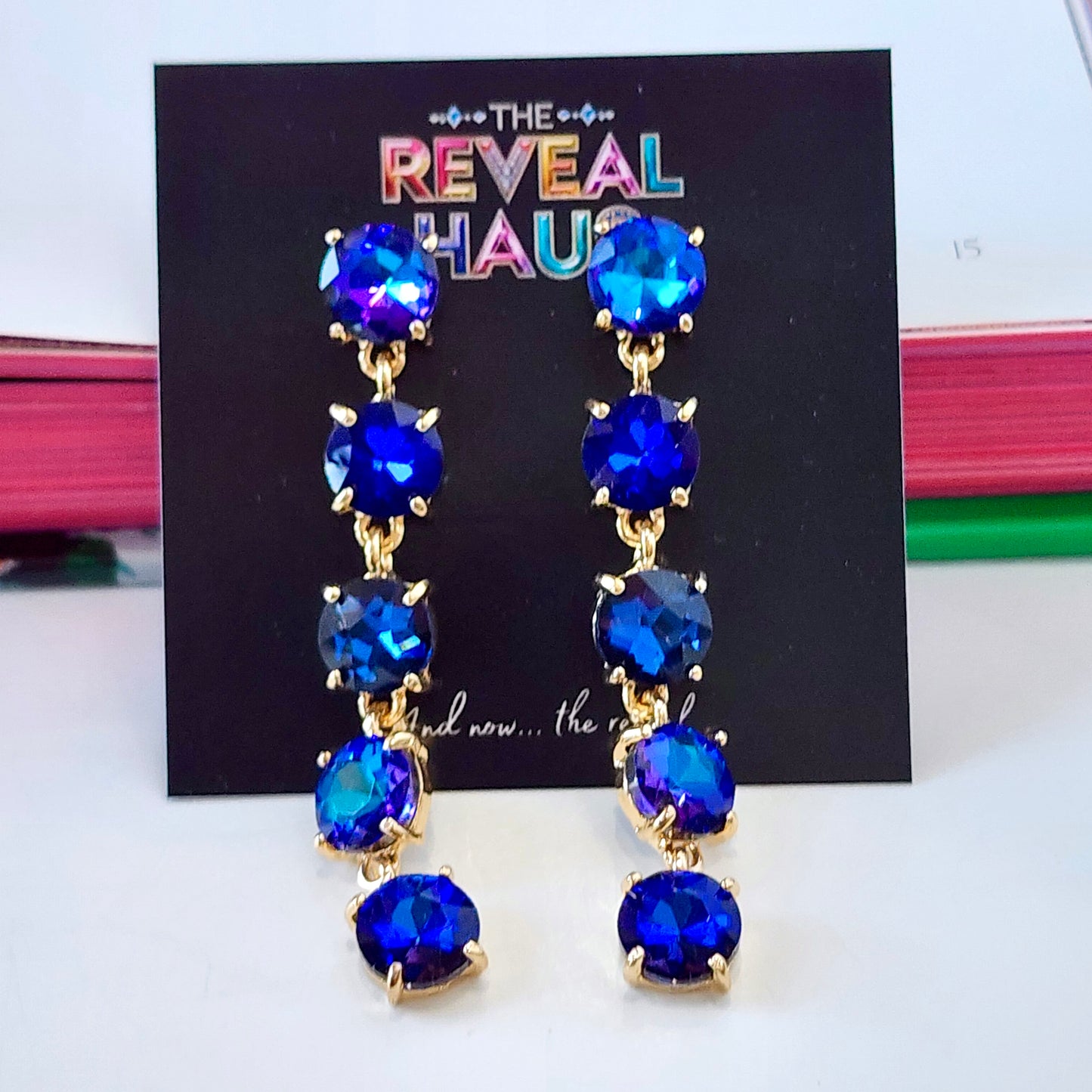 The Ross Crystal Earring Drops