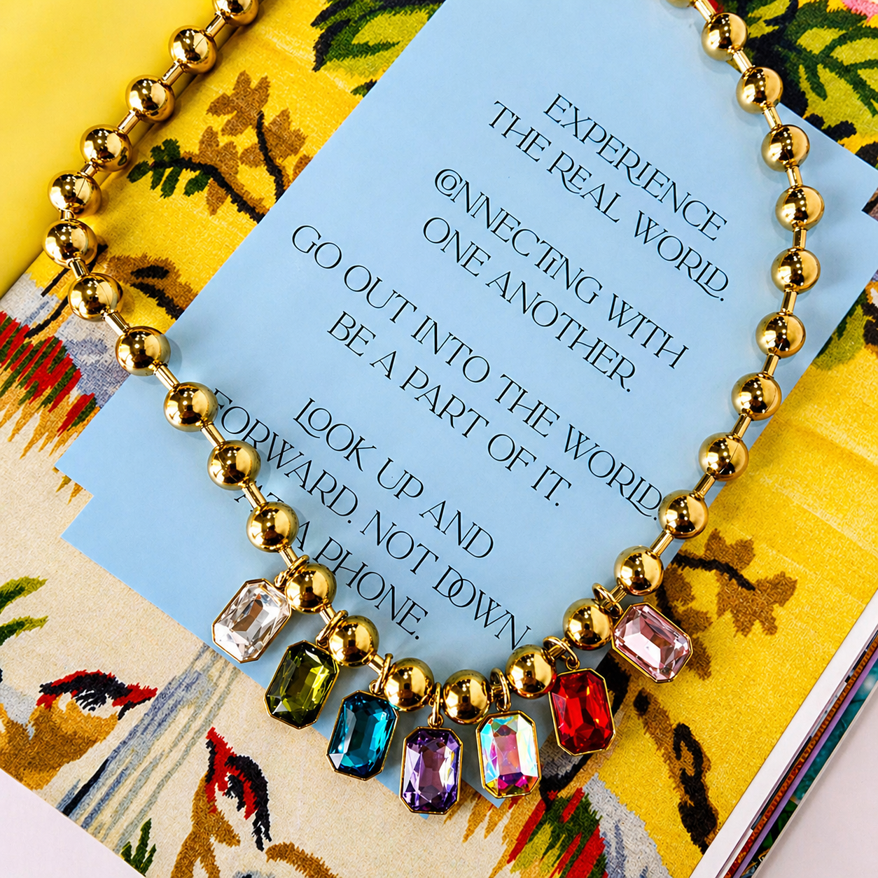 The Facet Study Necklace