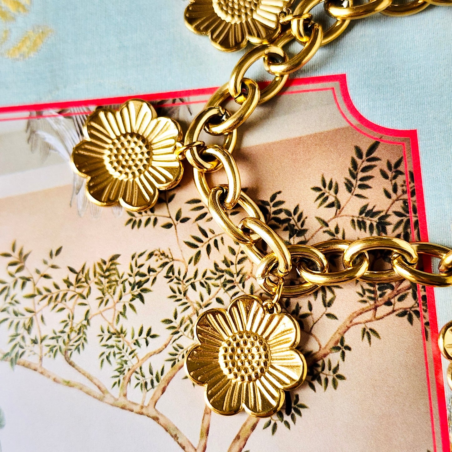 Marigold Charm Bracelet